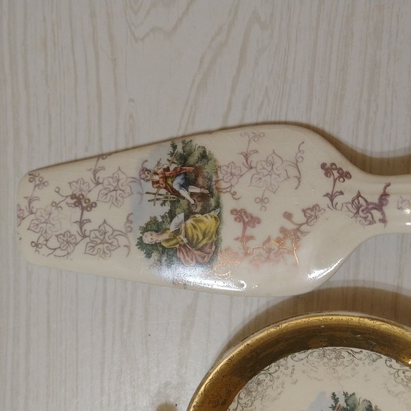 Vintage 1940's Royal China Tea Cup/Saucer & Cake Cutter - Picture 4 of 6